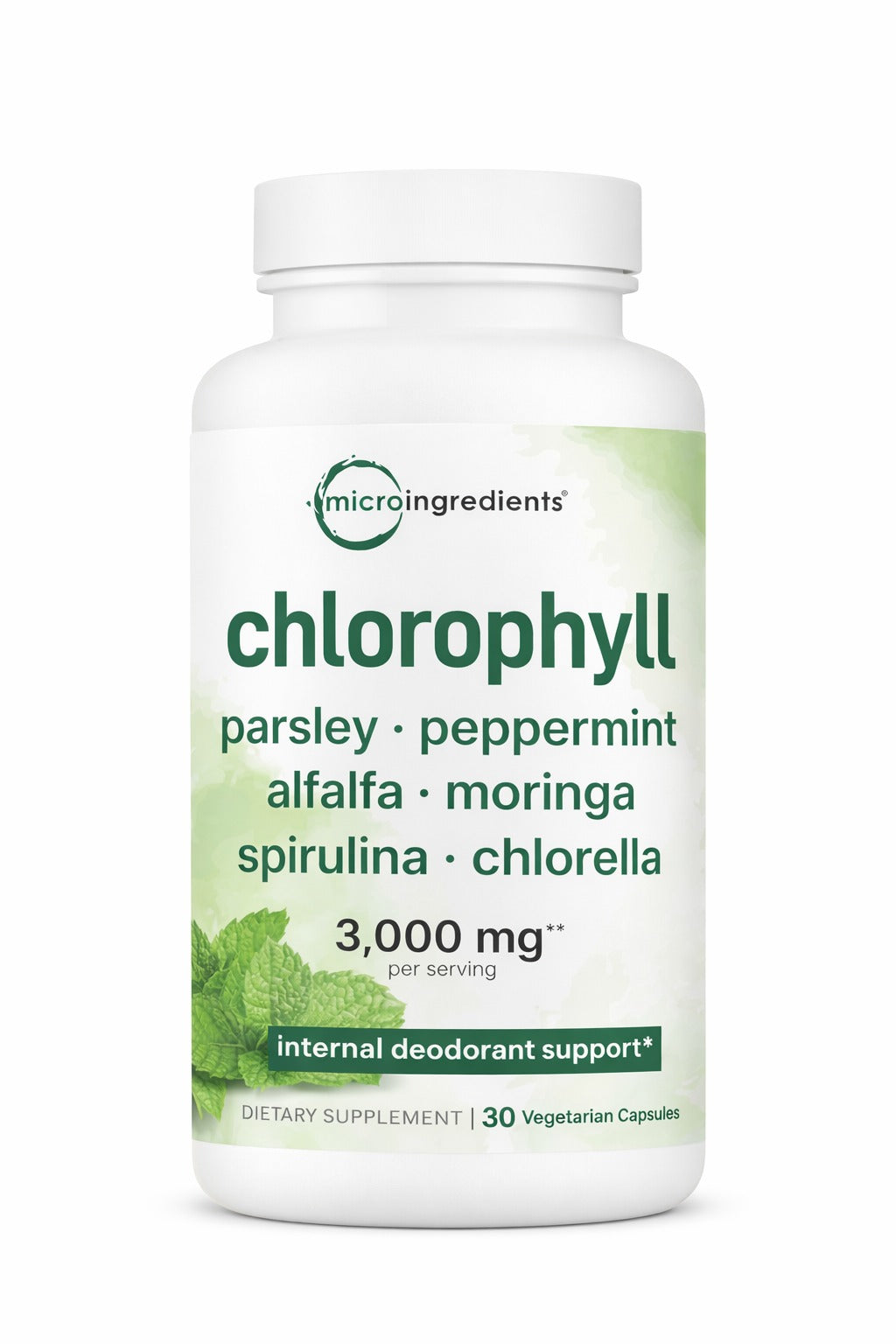 Biovitality Clorofila en cápsulas para aliento fresco y frescura desde adentro